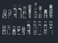 File cad thiết kế cây lọc nước