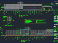 File cad Thiết kế chuẩn một nhà xưởng 1600m2