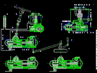File cad thiết kế cơ khí động cơ XE MAZ 500
