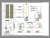 File cad thiết kế cửa giấu khuôn 0.9x2.3m