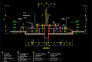 File cad thiết kế đài phun nước mới