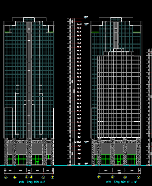 File cad thiết kế,nhà ở cao tầng,chung cư cao tầng