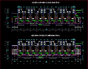 File cad thiết kế đường điện cho cơ sơ ký túc xá phú thọ