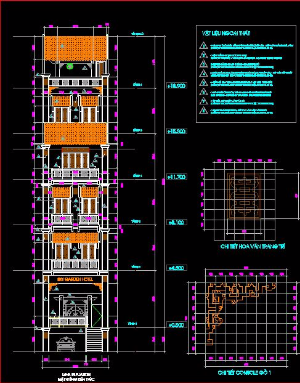 File cad thiết kế đường điện cho khách sạn 3 sao