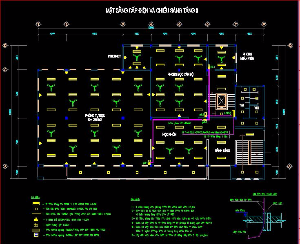 File cad thiết kế đường điện cho thư viện tại phú thọ