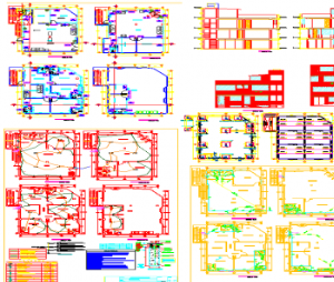 File cad thiết kế nhà