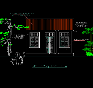 File cad thiết kế nhà ở nông thôn,nhà gia đình,kiến trúc nhà ở