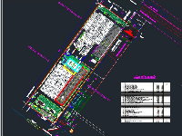 File cad thiết kế nhà xưởng 34.3x161.3m