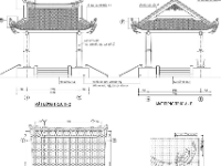 File cad thiết kế thi công Nhà Bia tưởng niệm nghĩa trang