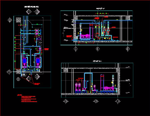 File cad thiết kế thoát nước cho khu chơ trung tâm thương mại biên hòa