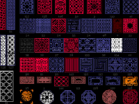 File cad thư viện tổng hợp gần 300 mẫu vách CNC đẹp