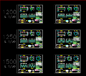 File cad+ thuyết minh (song ngữ) chi tiết vài chục loại cống ly tâm cho anh em sài