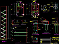 File cad Tổng hợp các mẫu thang sắt thoát hiểm đầy đủ ( Cad + dự toán + thuyết minh)