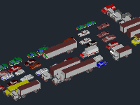 File cad tổng hợp các thiết kế xe ô tô các loại