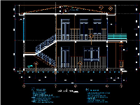 File CAD trạm y tế 2 tầng 14 phòng 13.8x18.6m full hạng mục