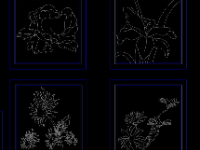 File Cad tranh vẽ tay rất đẹp cho thiết kế nội thất hoặc cắt CNC