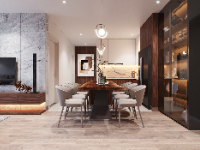 File cad triển khai thiết kế nội thất căn hộ chung cư Lakeview - Hà Đông (có ảnh 3d đi kèm)