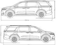 File cad tuyến hình Kia Carnival
