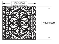 File cad vách cổng cnc đẹp