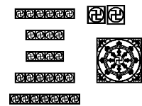 File cắt chữ vạn và bánh xe cnc