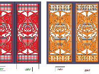 File CNC cửa,CNC cửa 4 cánh đẹp,mẫu cửa 4 cánh CNC,thiết kế cửa 4 cánh CNC,mẫu cửa 4 cánh mới