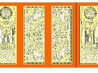 trống đồng,hoa văn cửa cnc,cua 4 canh CNC,cua 4 canh CNC,CNC bộ cửa 4 Canh trống đồng