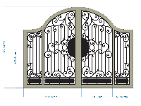 cổng cắt cnc 2 cánh,cắt cnc cổng 2 cánh,File cổng 2 cánh cnc,mẫu cnc cổng 2 cánh