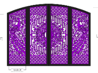 file cnc cổng chim công,mẫu cnc cổng chim công,cắt cnc cổng chim công
