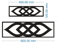 File cắt cnc họa tiết hoa văn cổng