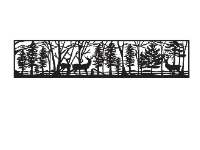 File cắt cnc mẫu lan can họa tiết con hươu và rừng cây