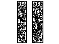 File cắt cnc mẫu rồng phượng