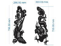 File cắt cnc rồng phượng mẫu đẹp nhất