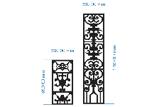 File cắt cnc trụ cổng đẹp nhất