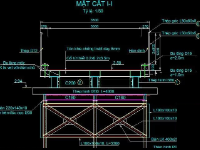 File cầu tạm bằng thép B=3.5m L=3x12m