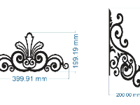 File cnc 2 chi tiết hoa văn mái kính