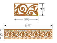 File cnc 2 mẫu lan can mới nhất