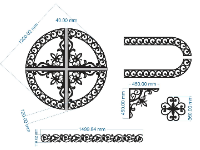 File cnc bộ mẫu mái kính siêu đẹp