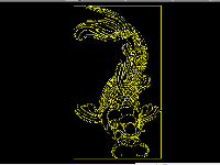 File CNC cá chép đẹp