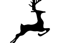 File cnc cắt con hươu đang chạy