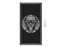 File cnc cổng 1 cánh cá chép dxf