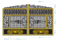 cổng 2 cánh cnc,cnc cổng 2 cánh,file cổng 2 cánh,mẫu cổng 2 cánh