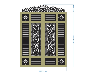 cổng 2 cánh,file cnc cổng 2 tháng,cổng cnc 2 tháng