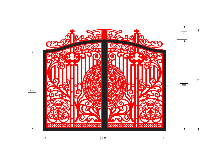 File cnc cổng 2 cánh mới nhất