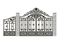 autocad cổng 2 cánh,mẫu cnc cổng 2 cánh,file cnc cổng 2 cánh