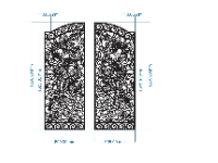 File cổng 2 cánh cnc,cổng rồng 2 cánh,file cnc cổng 2 cánh