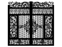 File cnc cổng 2 cánh trống đồng chóp rồng