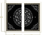 cánh cổng đẹp,cổng cnc đẹp,cổng đẹp trống đồng