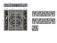 File cnc cổng 2 sen và lan can thiết kế đẹp