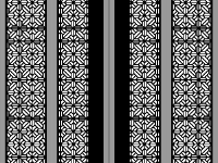 File cnc cổng 4 cánh họa tiết 4 cánh