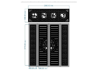 File cnc cổng 4 cánh ô thoáng vạn sự như ý
